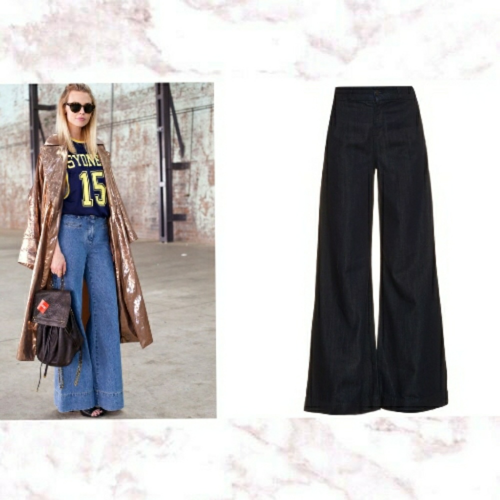 NWT Seven7 Relaxed wide Flare Jeans